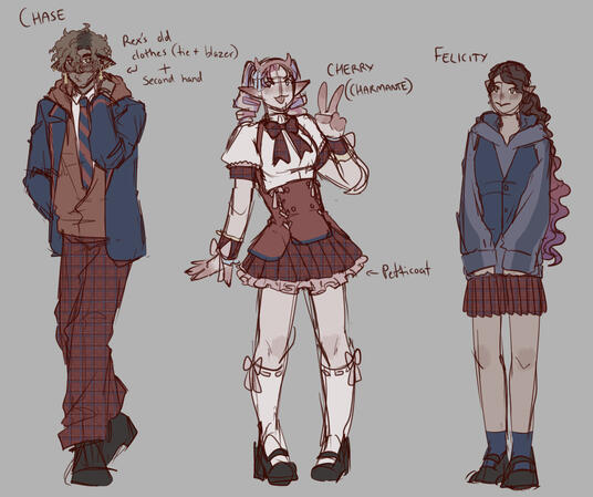 3x full bodies
